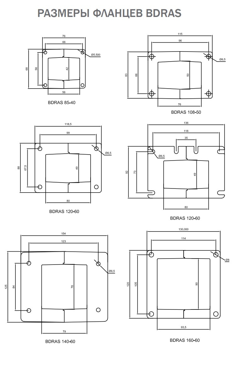 Вентилятор радиальный Bahcivan BDRAS 140х60 в алюминиевом корпусе