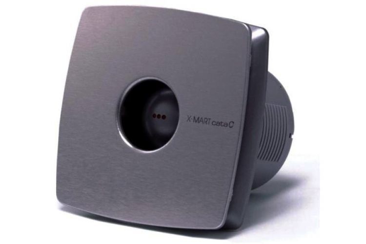 Накладной вентилятор Cata X-Mart 10 inox Hygro (Таймер, Датчик влажности)