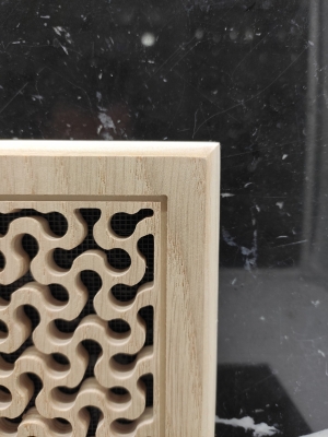 Решетка декоративная деревянная на магнитах Пересвет К-19 150х150мм